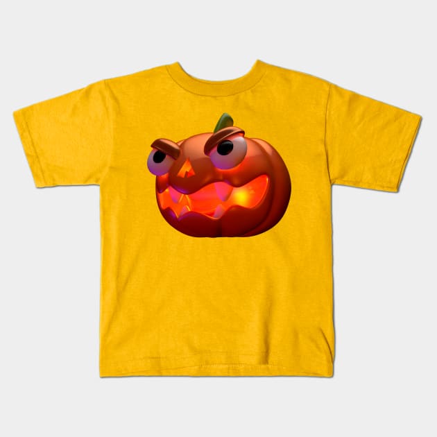 PUMPKIN Kids T-Shirt by betoguere